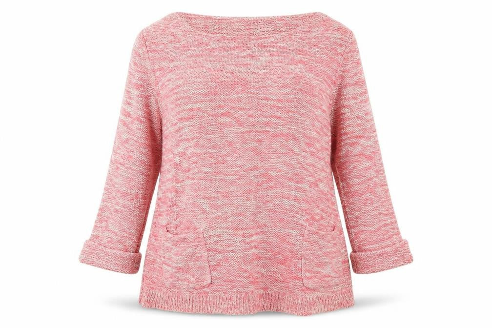 Front view of Wallis women’s red jumper, size M