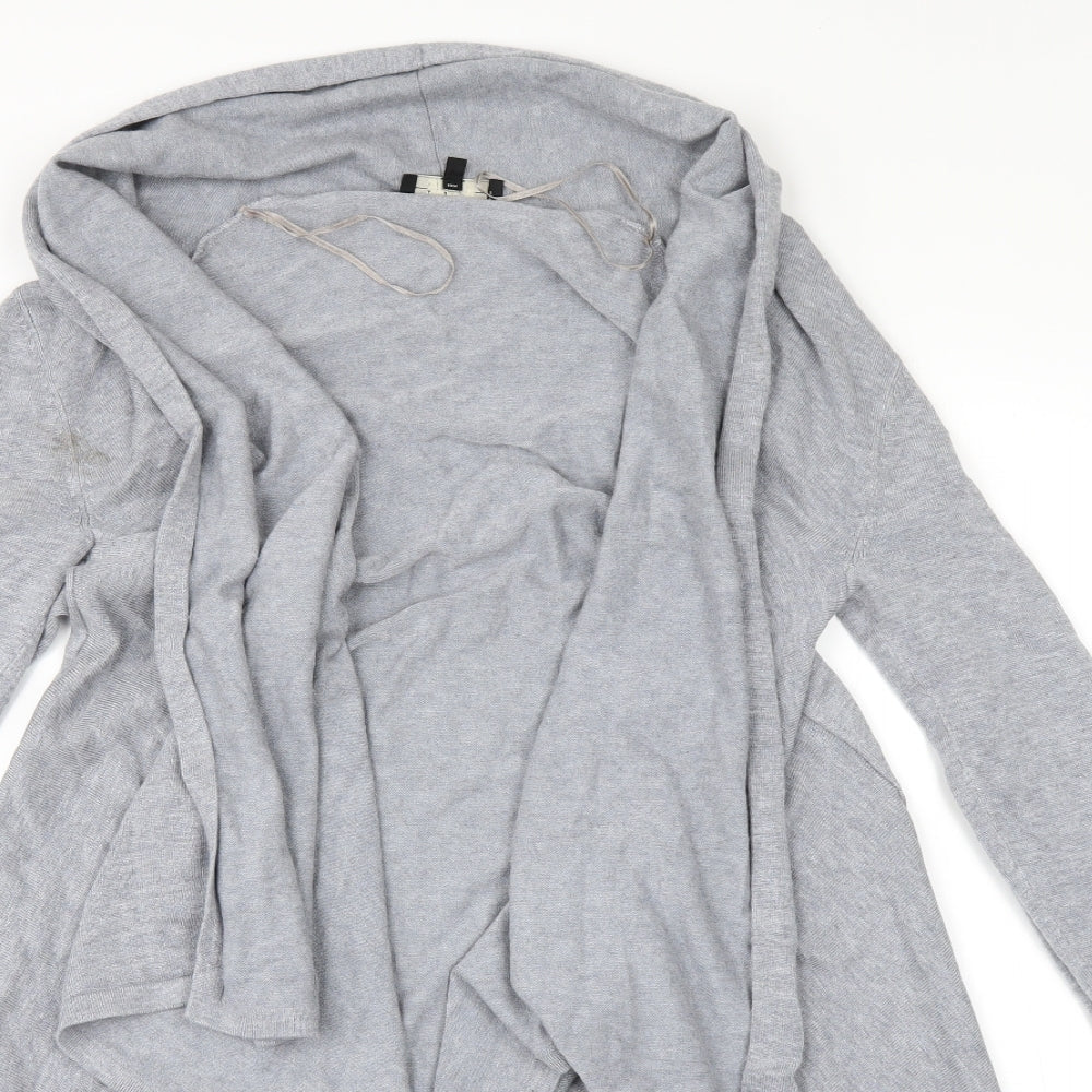 Papaya Womens Grey   Cardigan Jumper Size M