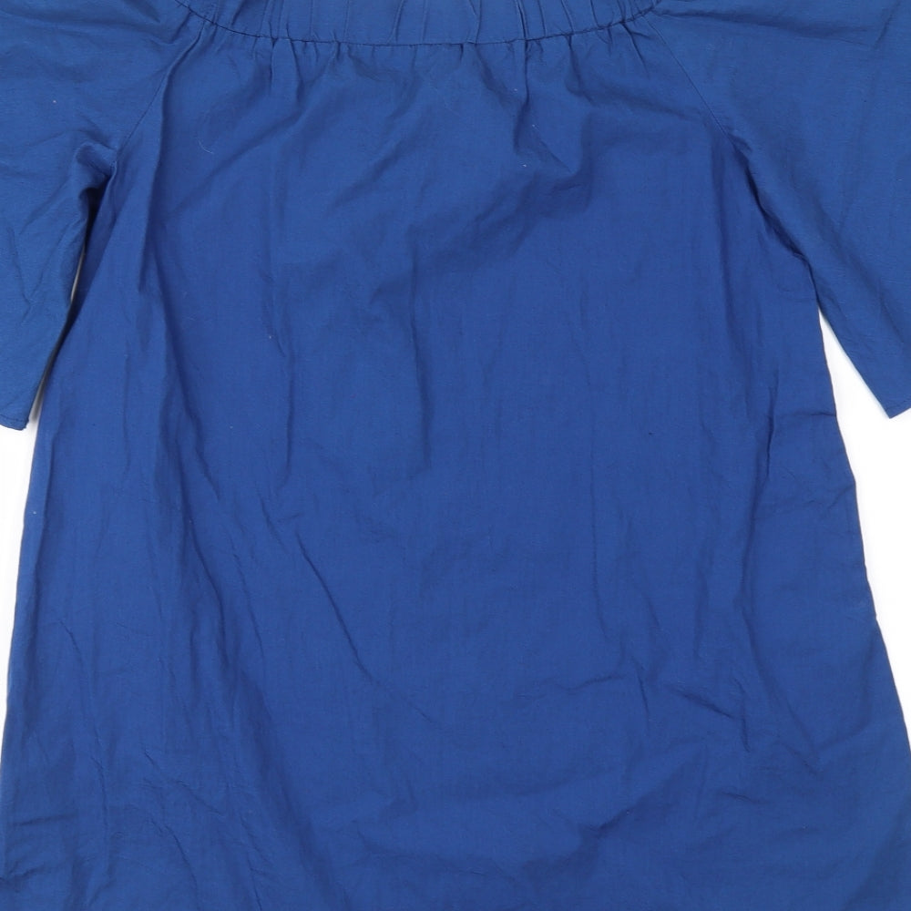 H&M Womens Blue   Jacket Dress  Size 10