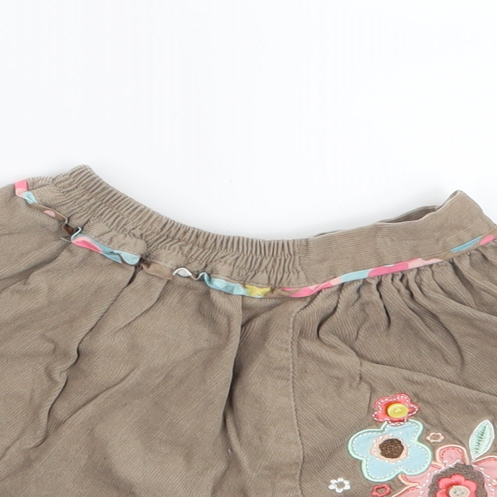 TU Girls Beige   A-Line Skirt Size 9-12 Months