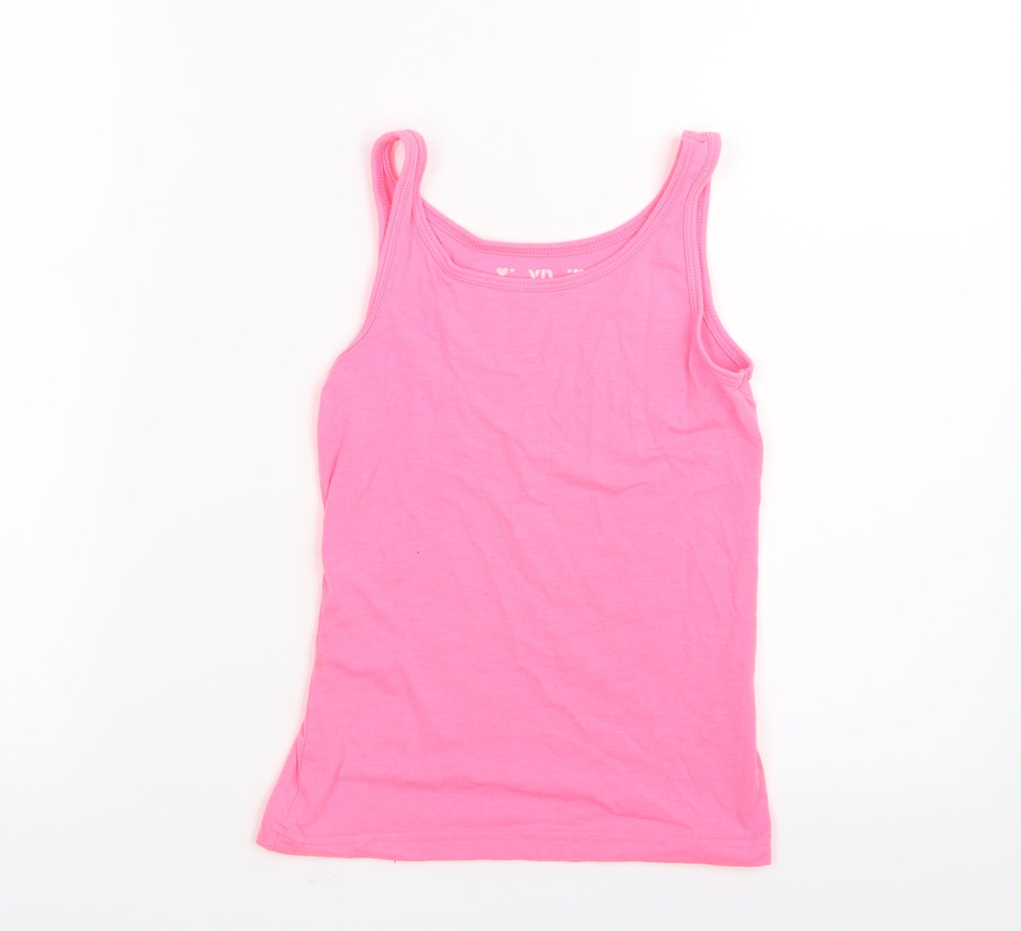 Young Dimension Girls Pink   Basic Tank Size 7-8 Years