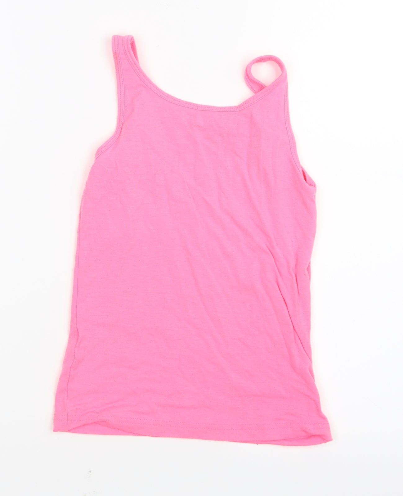 Young Dimension Girls Pink   Basic Tank Size 7-8 Years