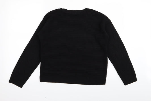 New Look Womens Black   Pullover Jumper Size 10