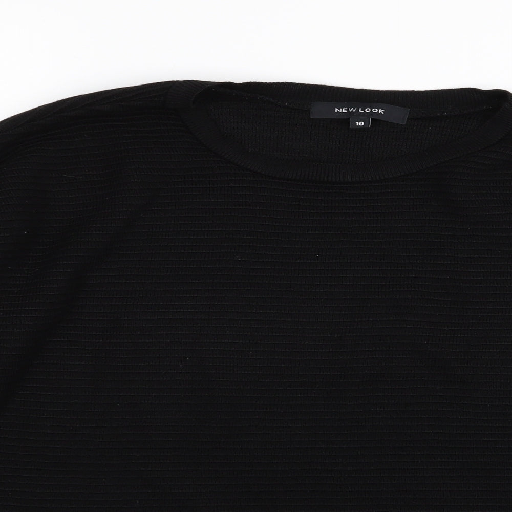 New Look Womens Black   Pullover Jumper Size 10