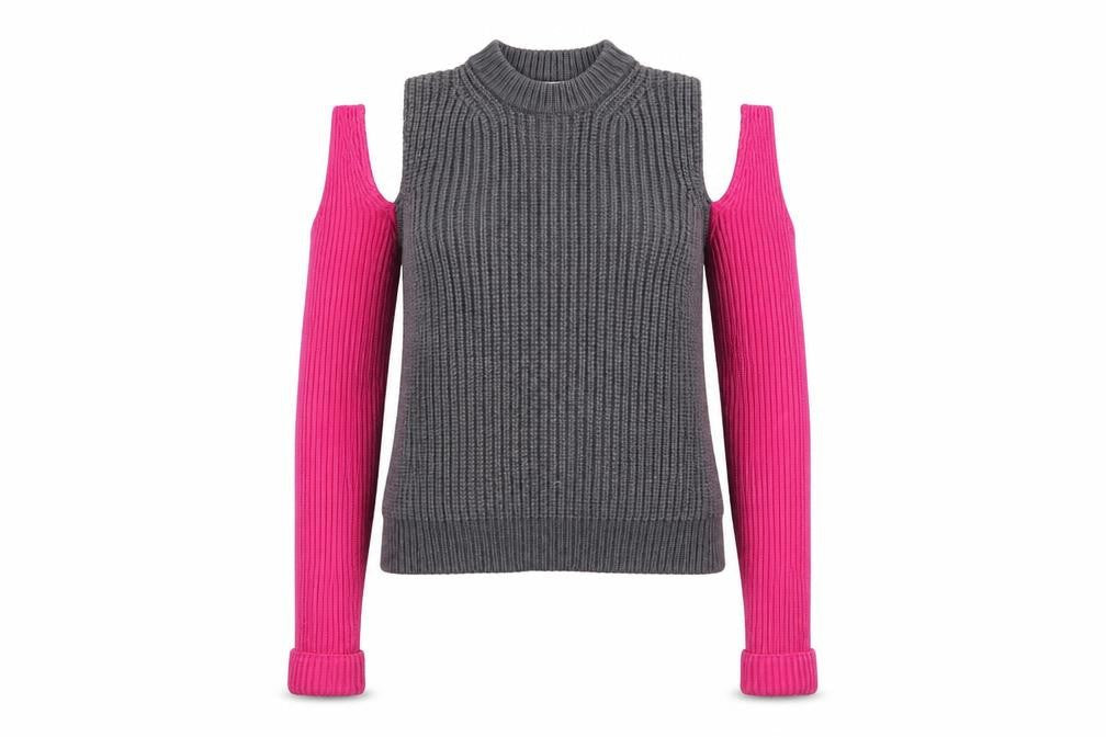 Front view of ABCHICH BY AB women’s green jumper, size L