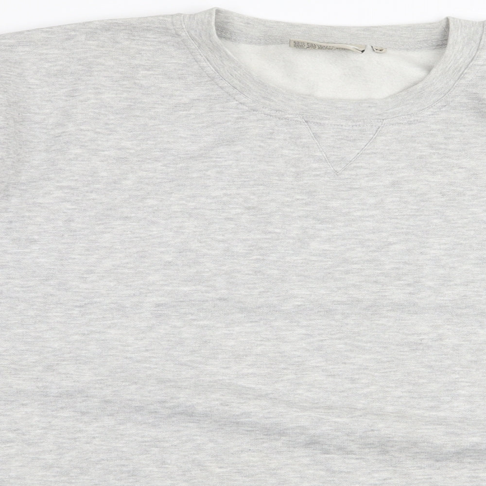 ZANTOS Mens Grey   Pullover Jumper Size 2XL