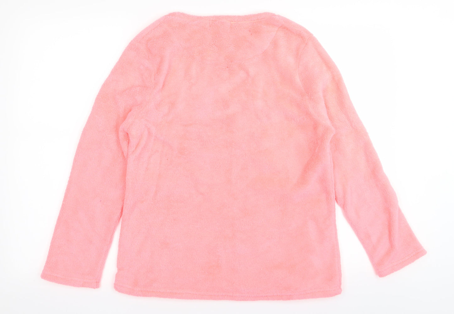 Primark Womens Pink Solid  Babydoll Pyjama Set Size 12