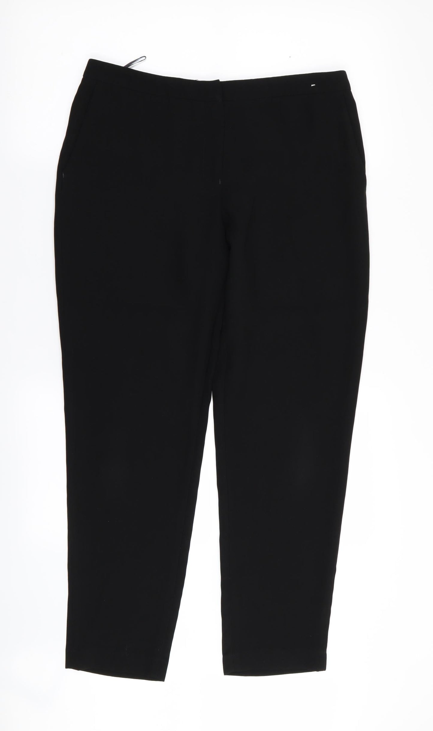 NEXT Womens Black   Trousers  Size 10 L27 in