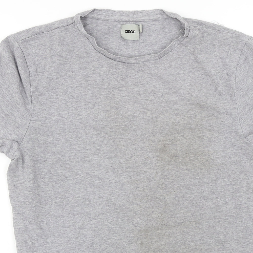 ASOS  Mens Grey    T-Shirt Size S
