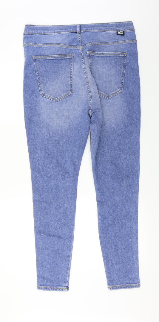 Dr. Denim Womens Blue   Straight Jeans Size 36 in L27 in