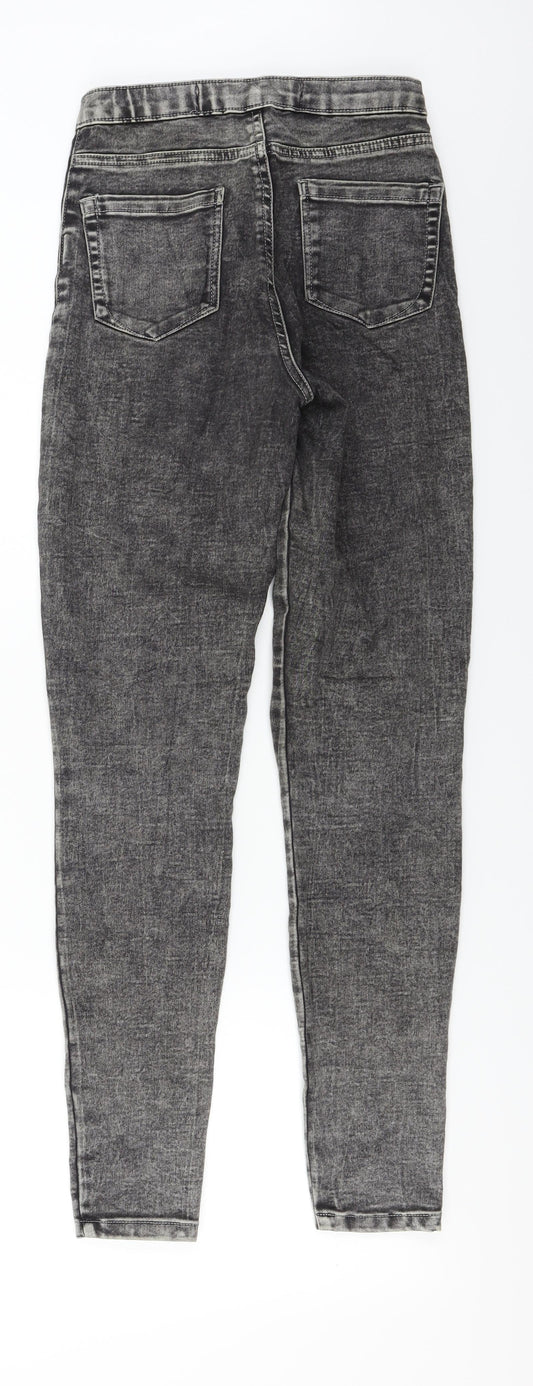 denim co Womens Grey   Skinny Jeans Size 6 L28 in