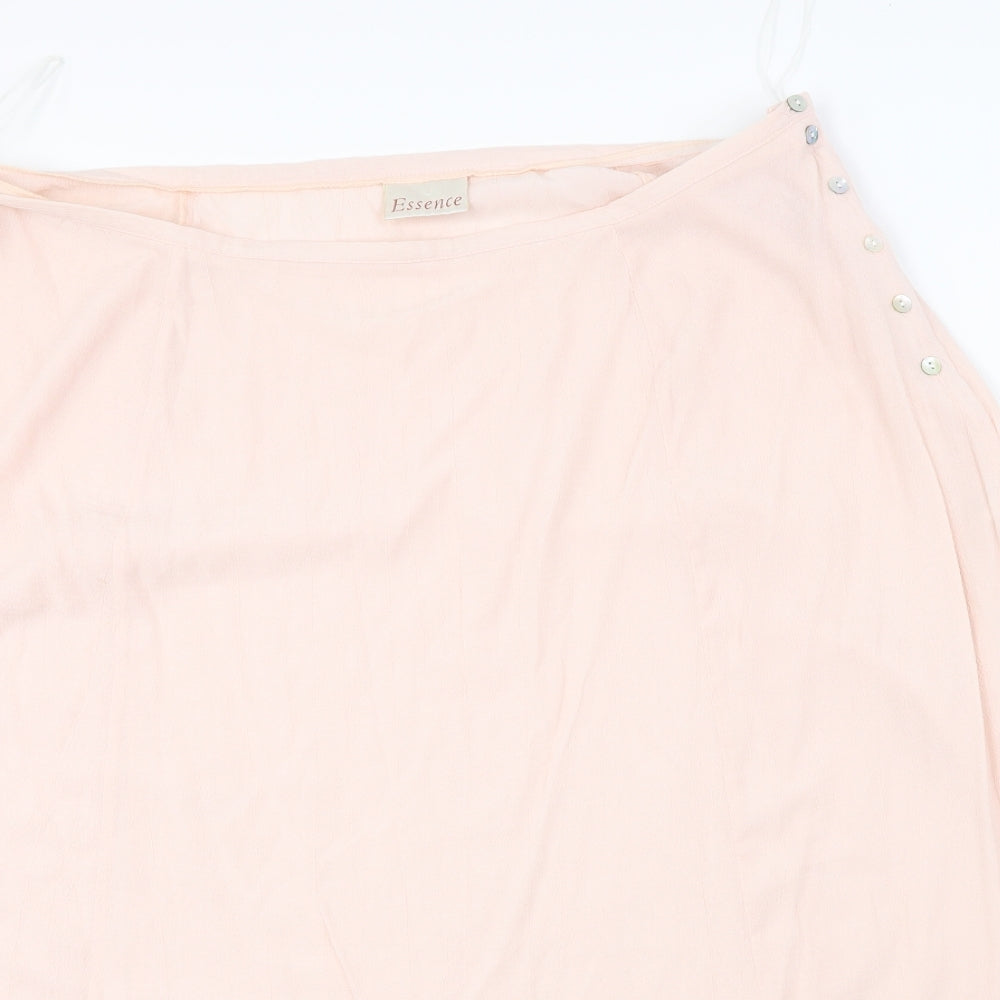 Essence    Womens Pink   A-Line Skirt Size 38 in