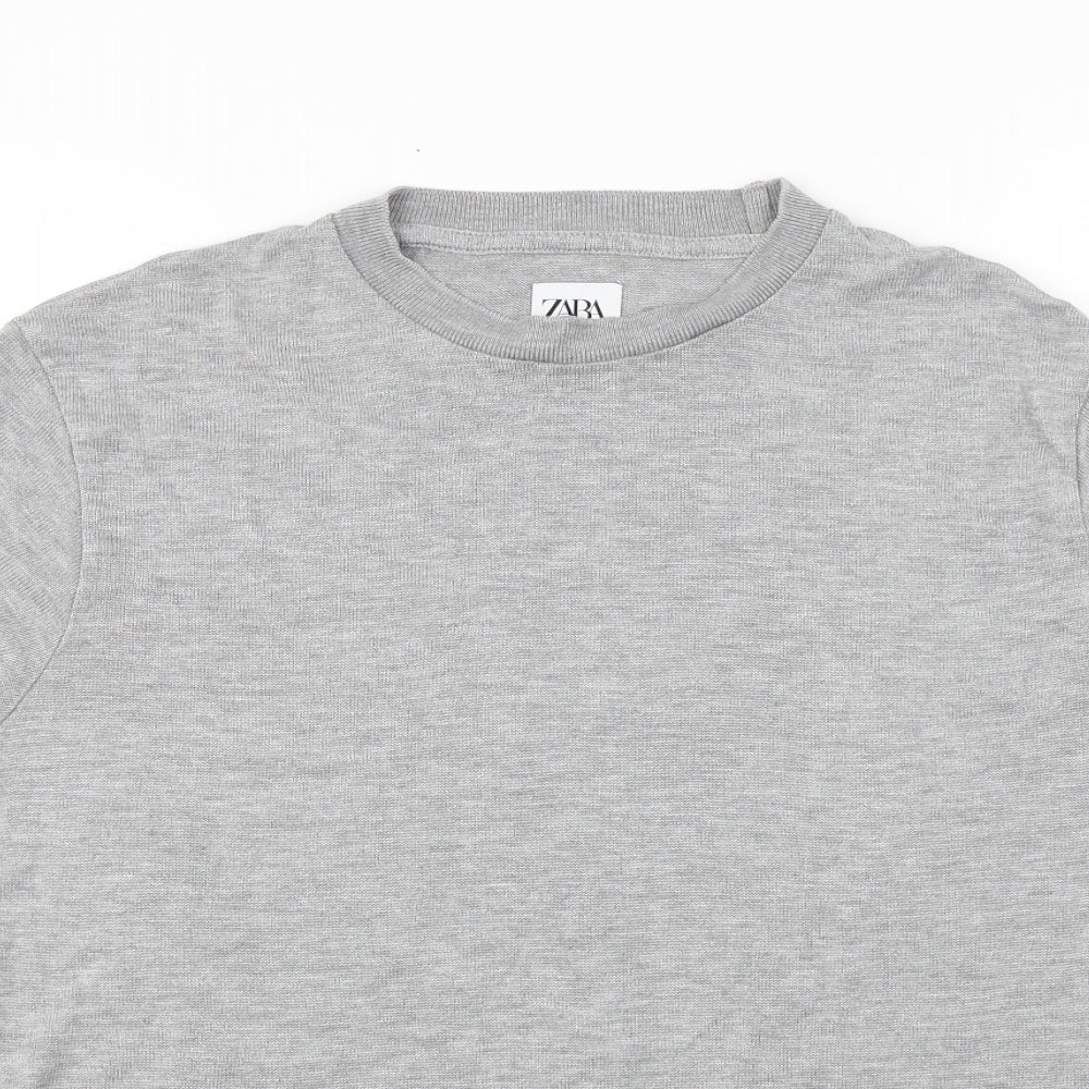 Zara  Womens Grey   Pullover Jumper Size S