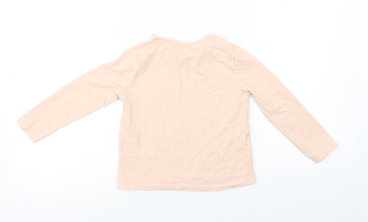 Mng  Girls Pink   Basic T-Shirt Size 5 Years