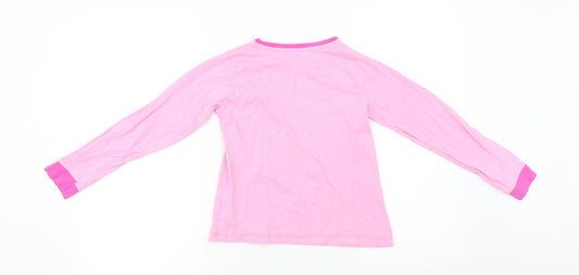 Disney  Girls Pink   Basic T-Shirt Size 7-8 Years