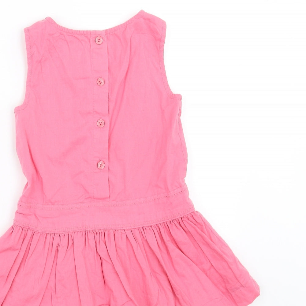 little rocha Girls Pink   Basic Blouse Size 2-3 Years