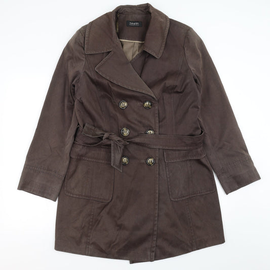 Marks and Spencer Womens Brown   Jacket  Size 16