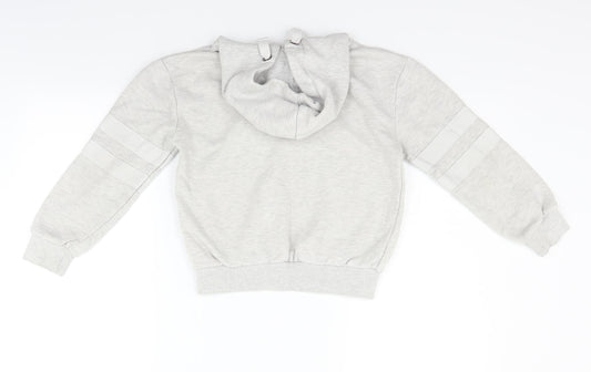 Primark Girls Grey   Pullover Jumper Size 9-10 Years
