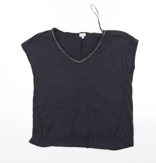 River Island Womens Blue   Basic T-Shirt Size 10