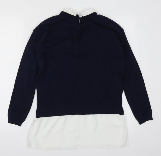 Select Womens Blue   Pullover Jumper Size 12
