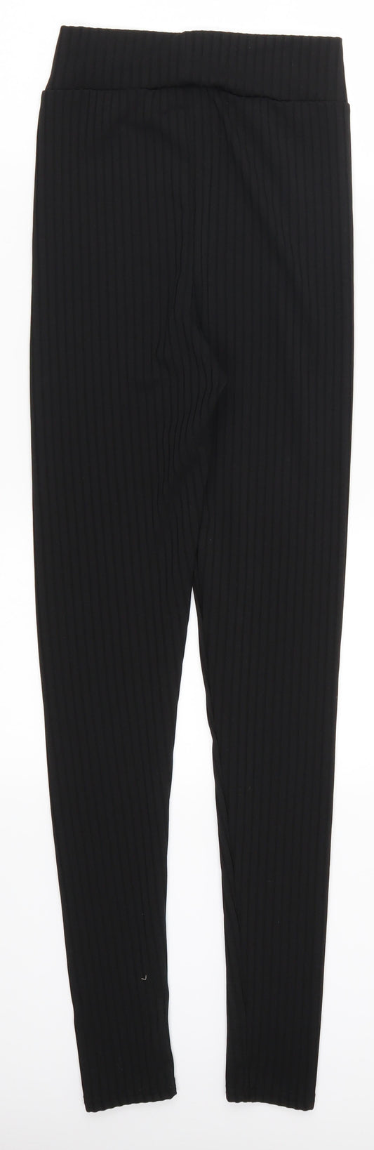 PRETTYLITTLETHING Womens Black   Carrot Leggings Size 23 in L28 in