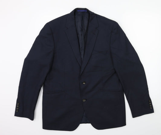 Marks and Spencer Mens Blue   Jacket Suit Jacket Size 42