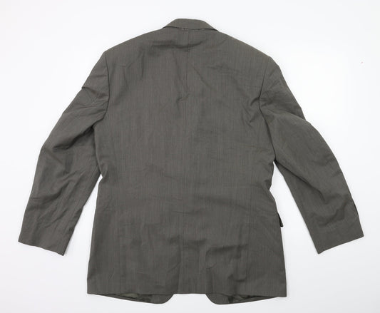 Marks and Spencer Mens Grey   Jacket Suit Jacket Size 42