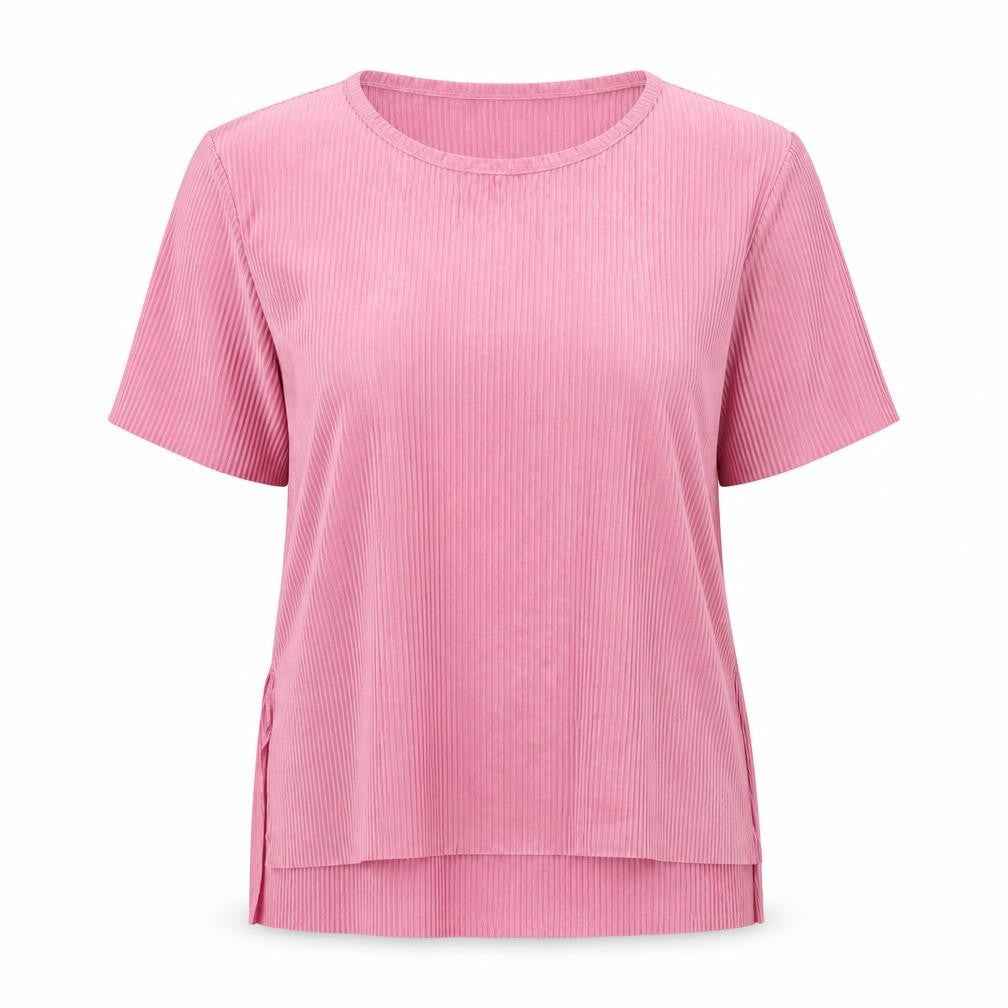 Ayanapa Womens Pink   Basic T-Shirt Size 10