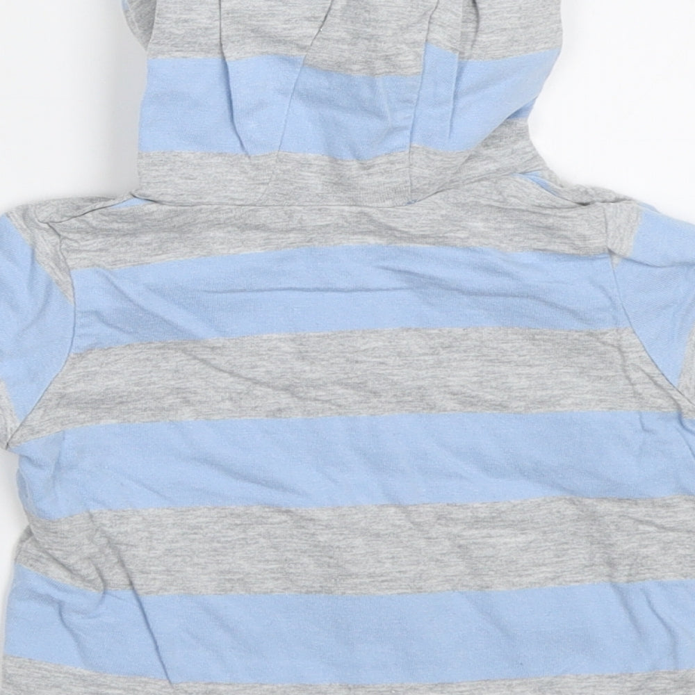 Tiny Ted Boys Blue Striped  Jacket  Size 3-6 Months