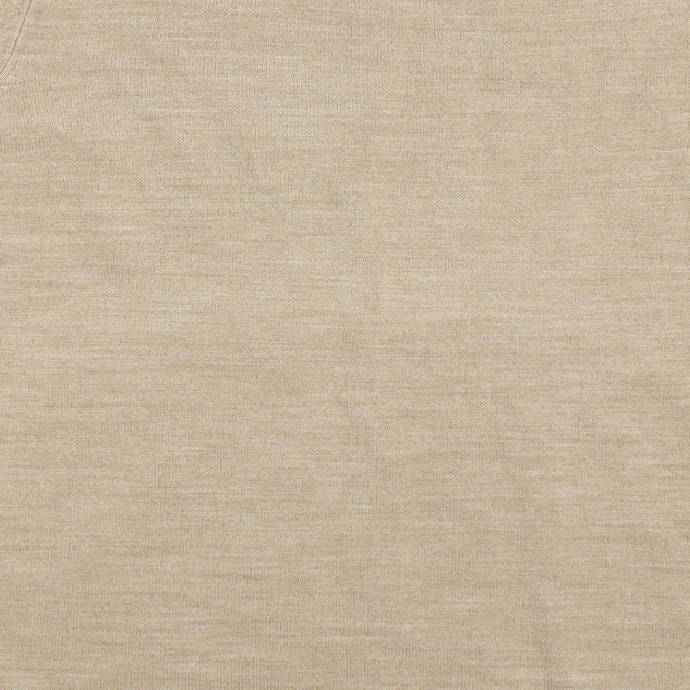 Marks and Spencer Womens Beige   Pullover Jumper Size 16