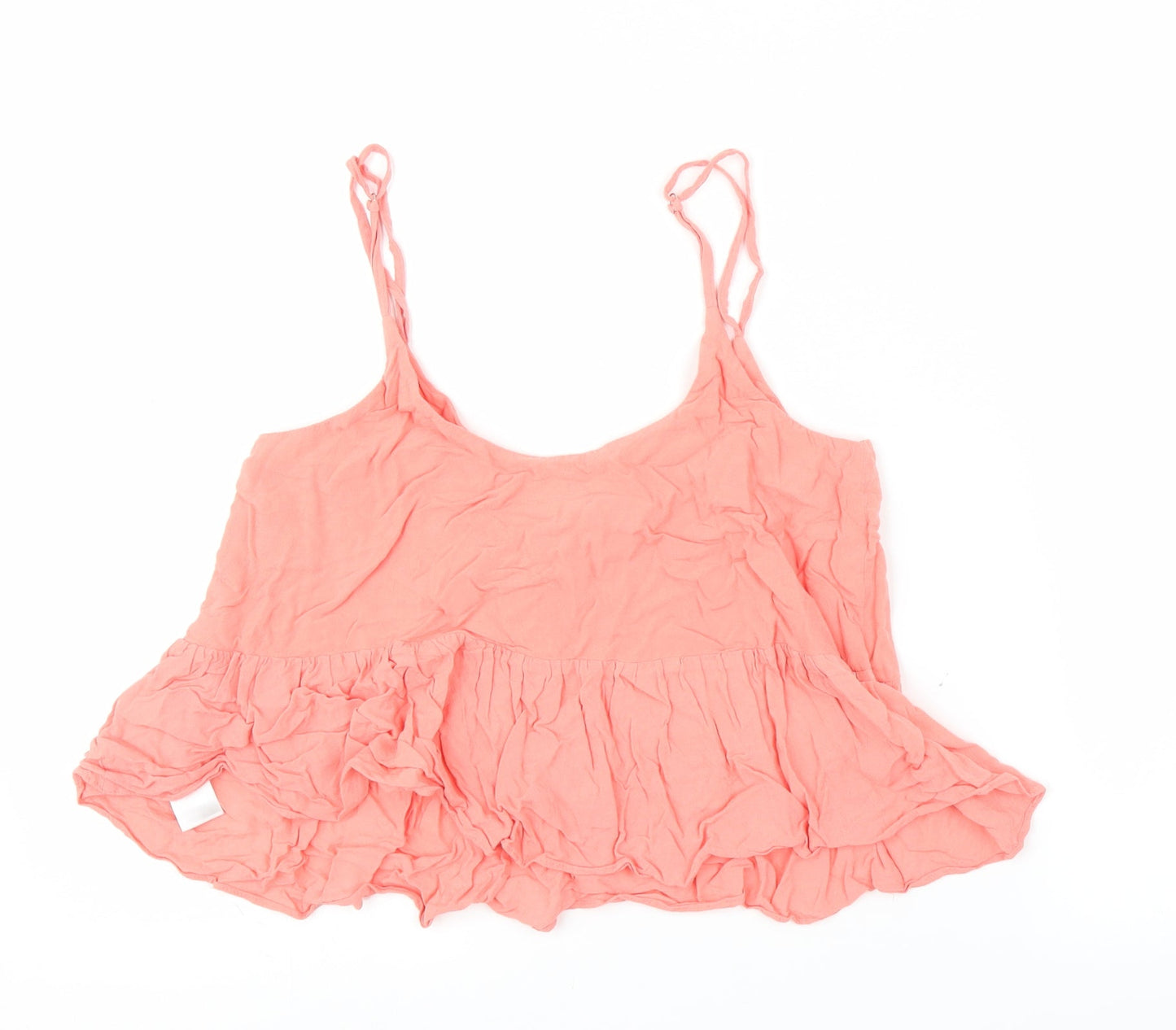 Topshop Womens Pink   Camisole Blouse Size 8  - Cropped