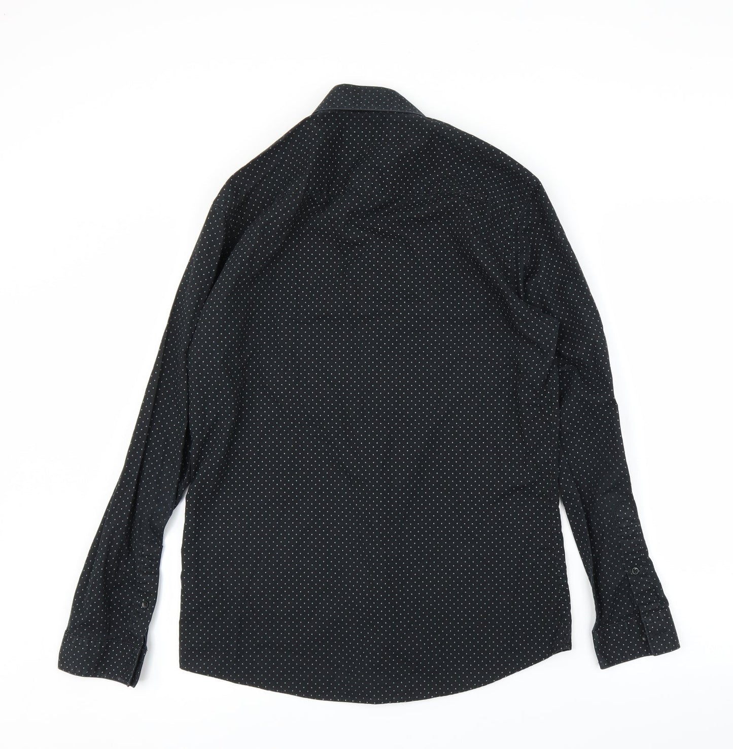 Cedar Wood State Mens Black    Button-Up Size 15