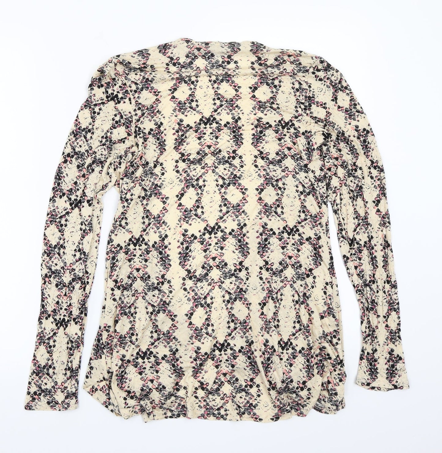 Studio Womens Blue Floral  Cardigan Jumper Size 14