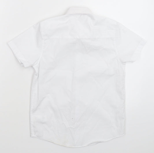 NEXT Boys White   Basic Button-Up Size 7 Years
