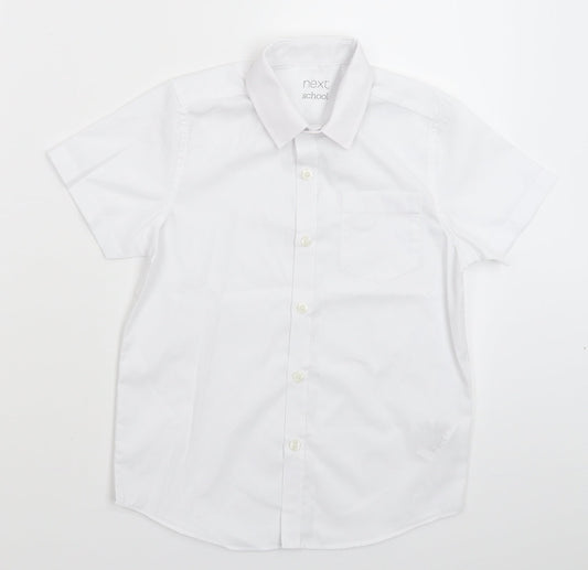 NEXT Boys White   Basic Button-Up Size 7 Years