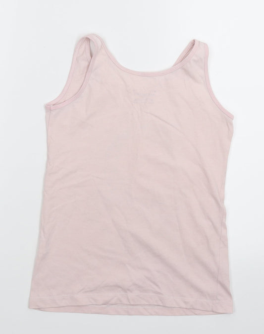 Primark Girls Pink   Basic Tank Size 11 Years