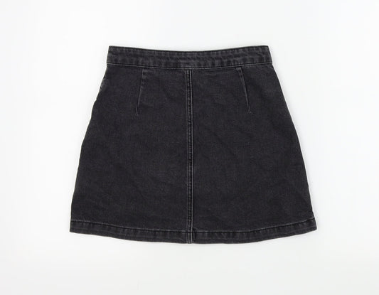 top shop Womens Black   A-Line Skirt Size 25 in