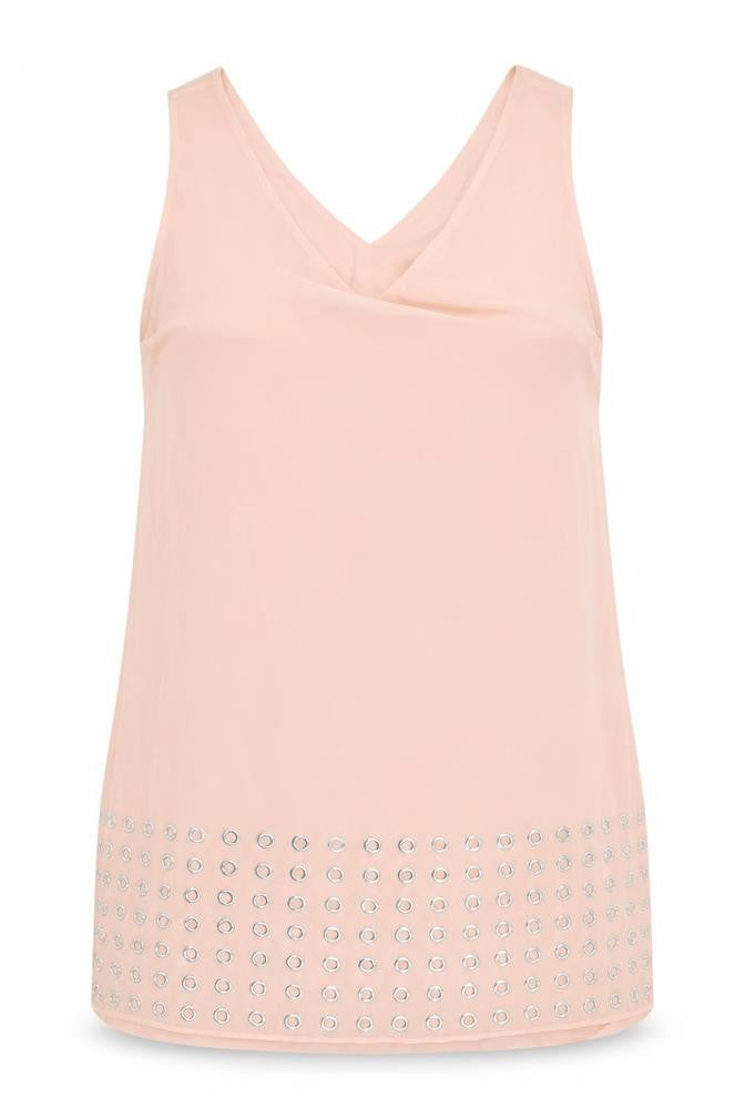 Womens Pink Houndstooth  A-Line  Size 16