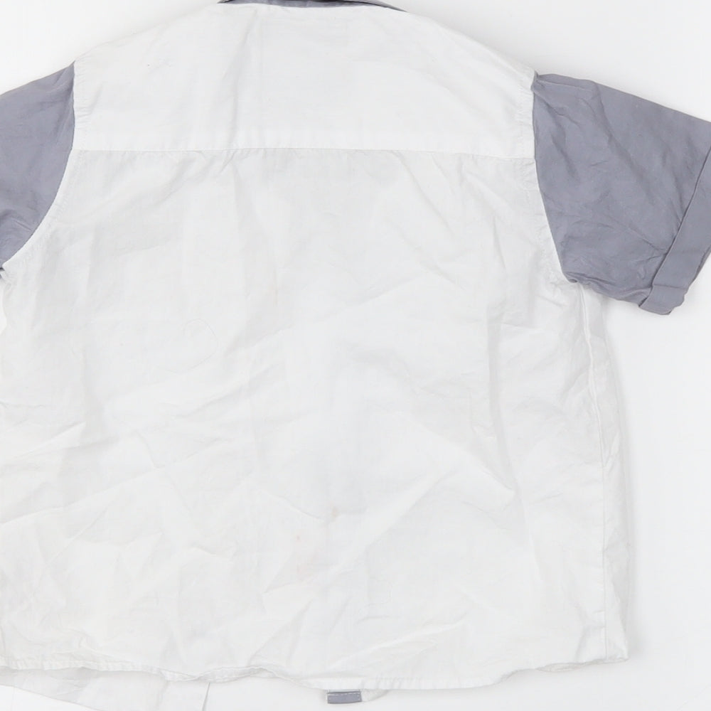 NEXT Girls White   Basic Blouse Size 3-4 Years