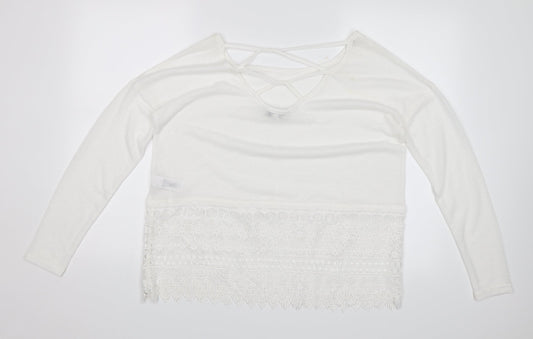 NEXT Womens White   Basic Blouse Size 12