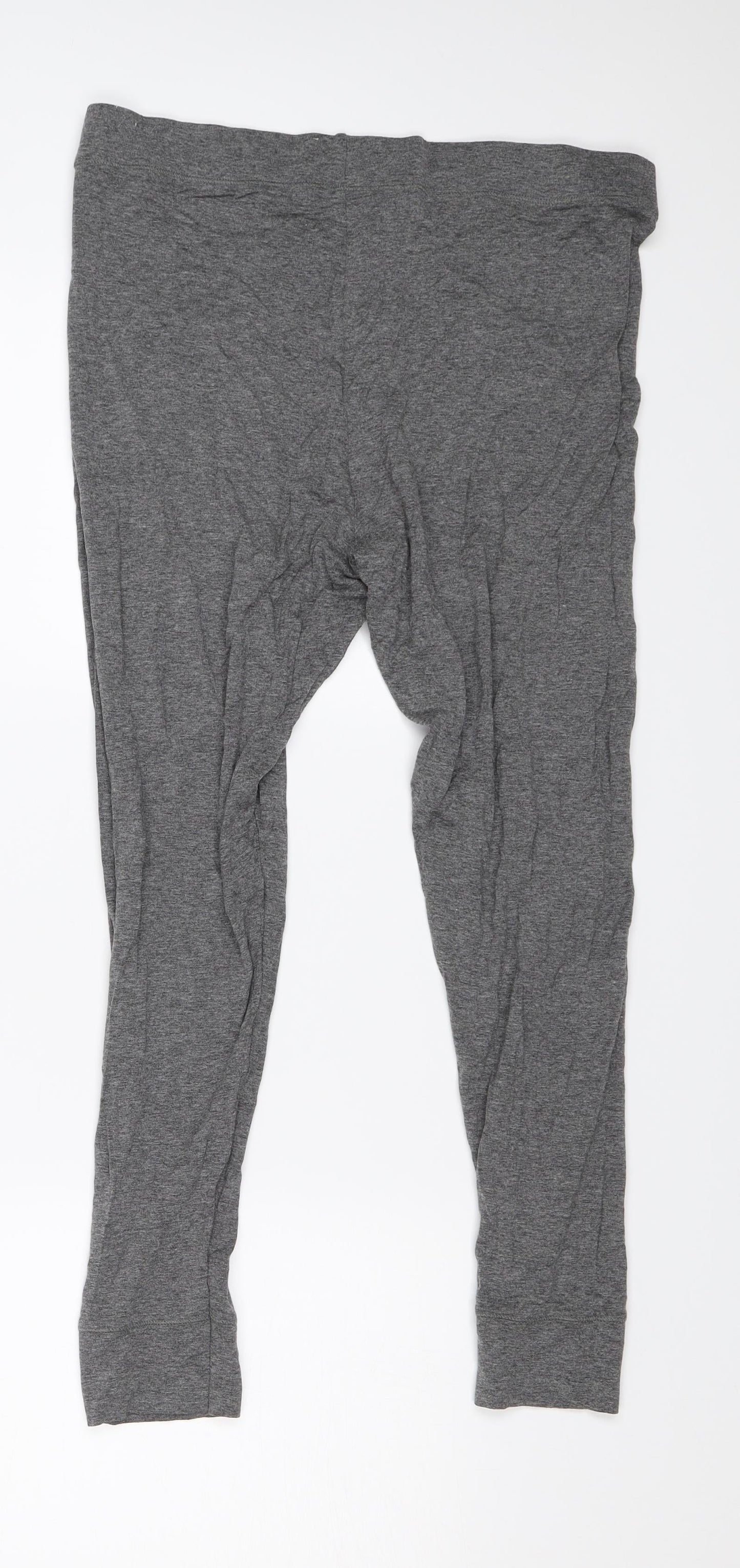 Autograph Womens Grey   Cropped Leggings Size 14 L23 in