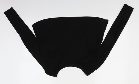 Light Before Dark Womens Black   Basic Blouse Size XS