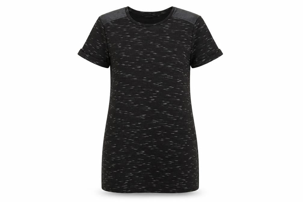 Front view of New Look women’s black jumper, size UK 8
