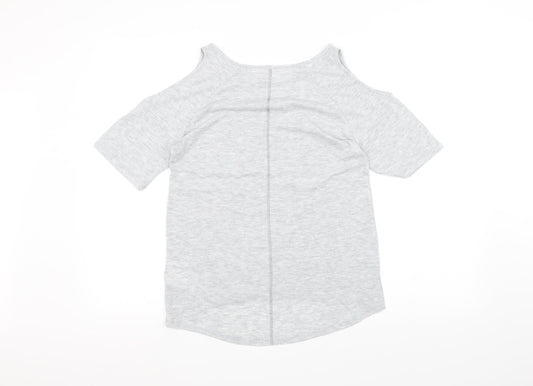 H&M Girls Grey   Basic T-Shirt Size 14 Years