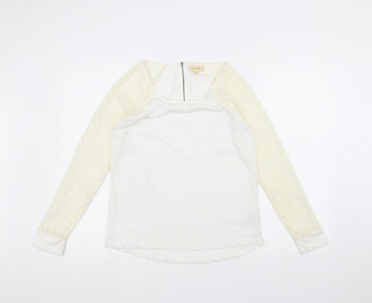 NEXT Womens White   Basic T-Shirt Size 8