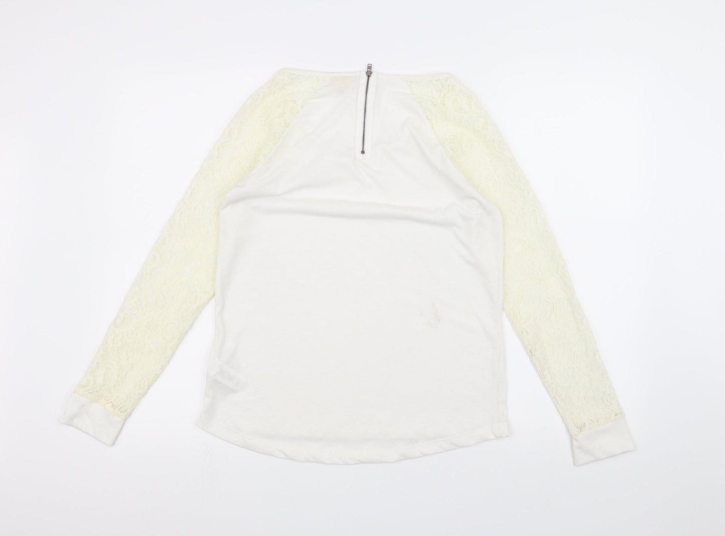 NEXT Womens White   Basic T-Shirt Size 8