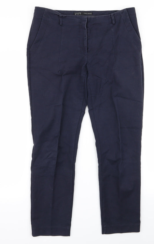 Zara Womens Black   Trousers  Size 8 L24 in