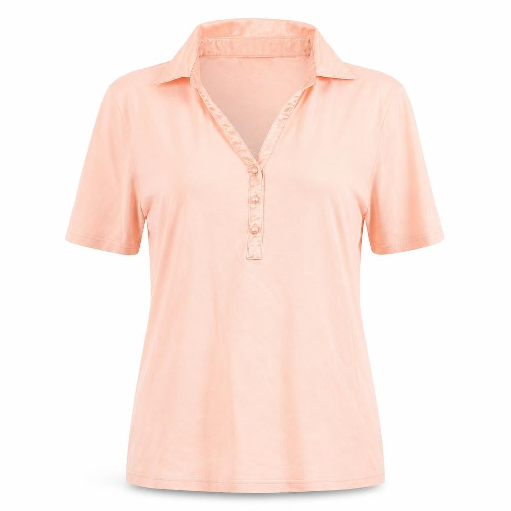 m&s Womens Pink   Basic Polo Size 10