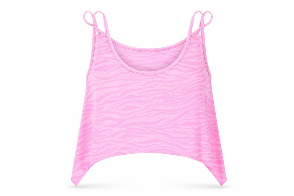 New Look Womens Pink   Basic Tank Size 8  - cropped