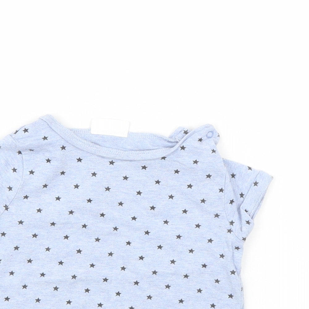 NEXT Boys Blue Polka Dot  Basic Casual Size 6-9 Months